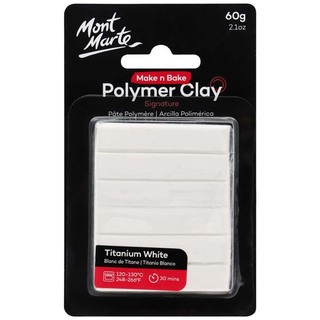 Mont Marte Make N Bake Polymer Clay 60G - Sky Blue