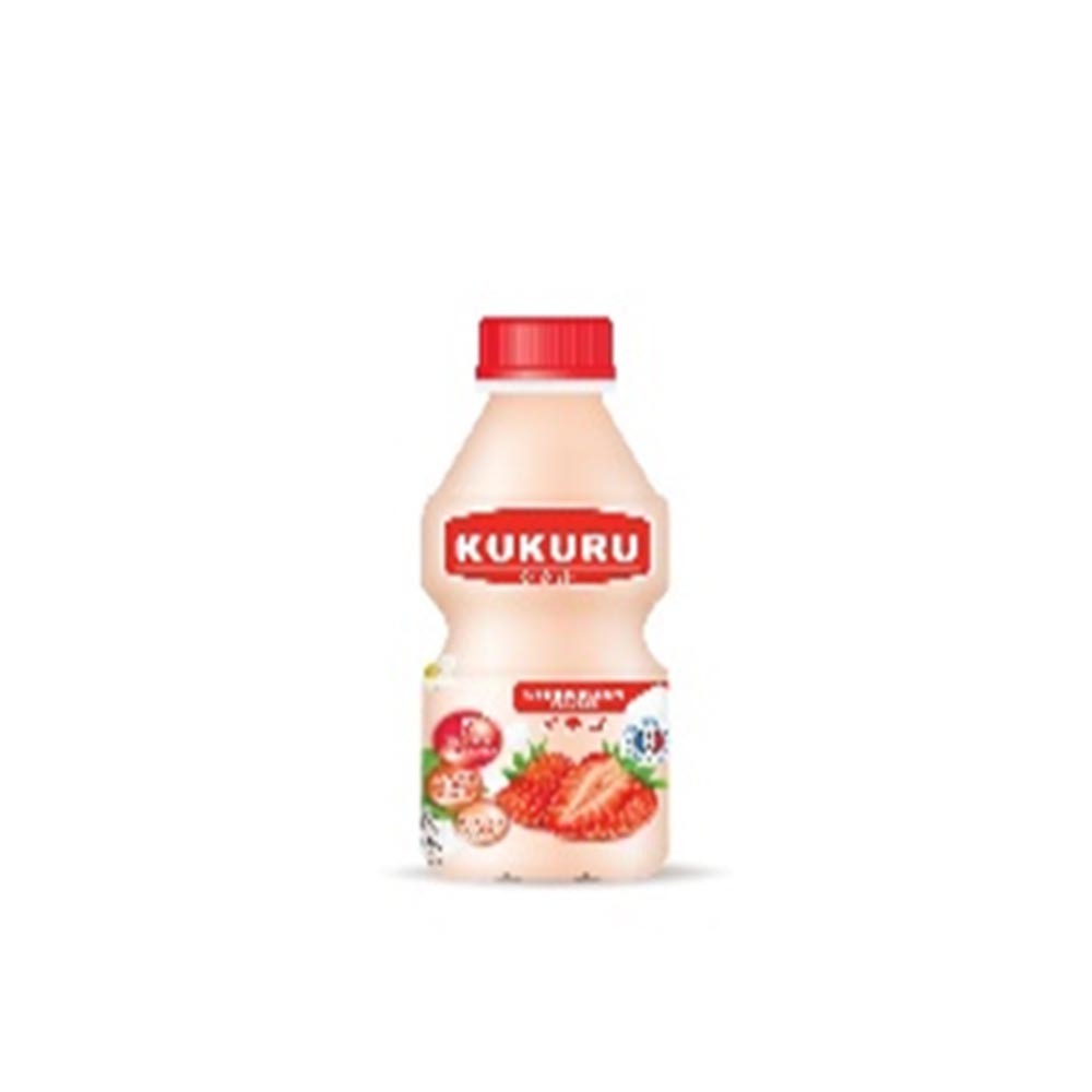 Kukuru Strawberry Flavour Yogurt Drink With Nata De Coco 280ML