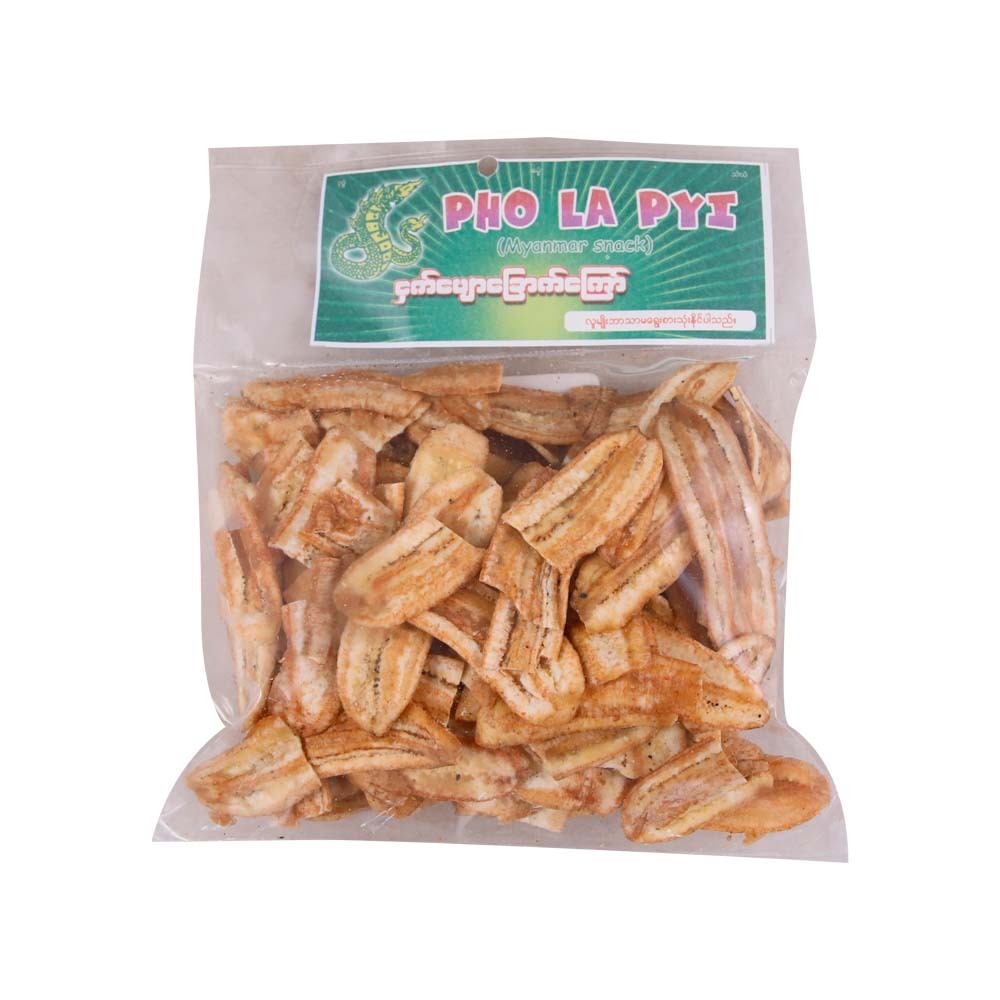 Pho La Pyi Fried Banana Long 160G