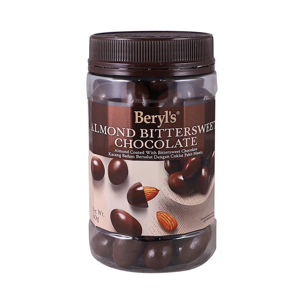 Beryl`S Almond Coated Bittersweet Choco 450G