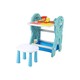 Baby Learning Table Lego White Board Blue