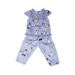 Bambi Baby Night Wear Silk Cotton One Set BAMBI_BABY03_3 Grey (3 Years)