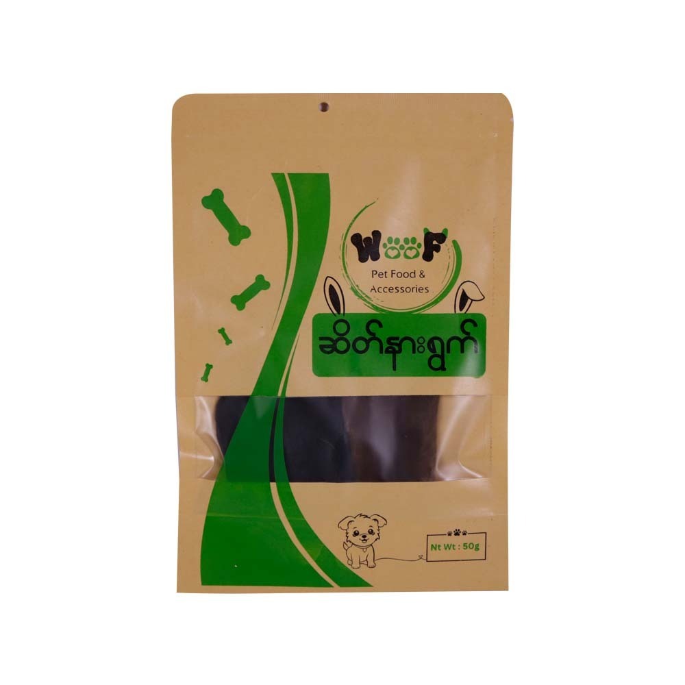 Woof Dog Treats Goat Ear 2PCS