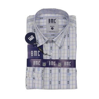 BMC Men Slimfit Shirt Long Sleeve 1330079 Brown XXL