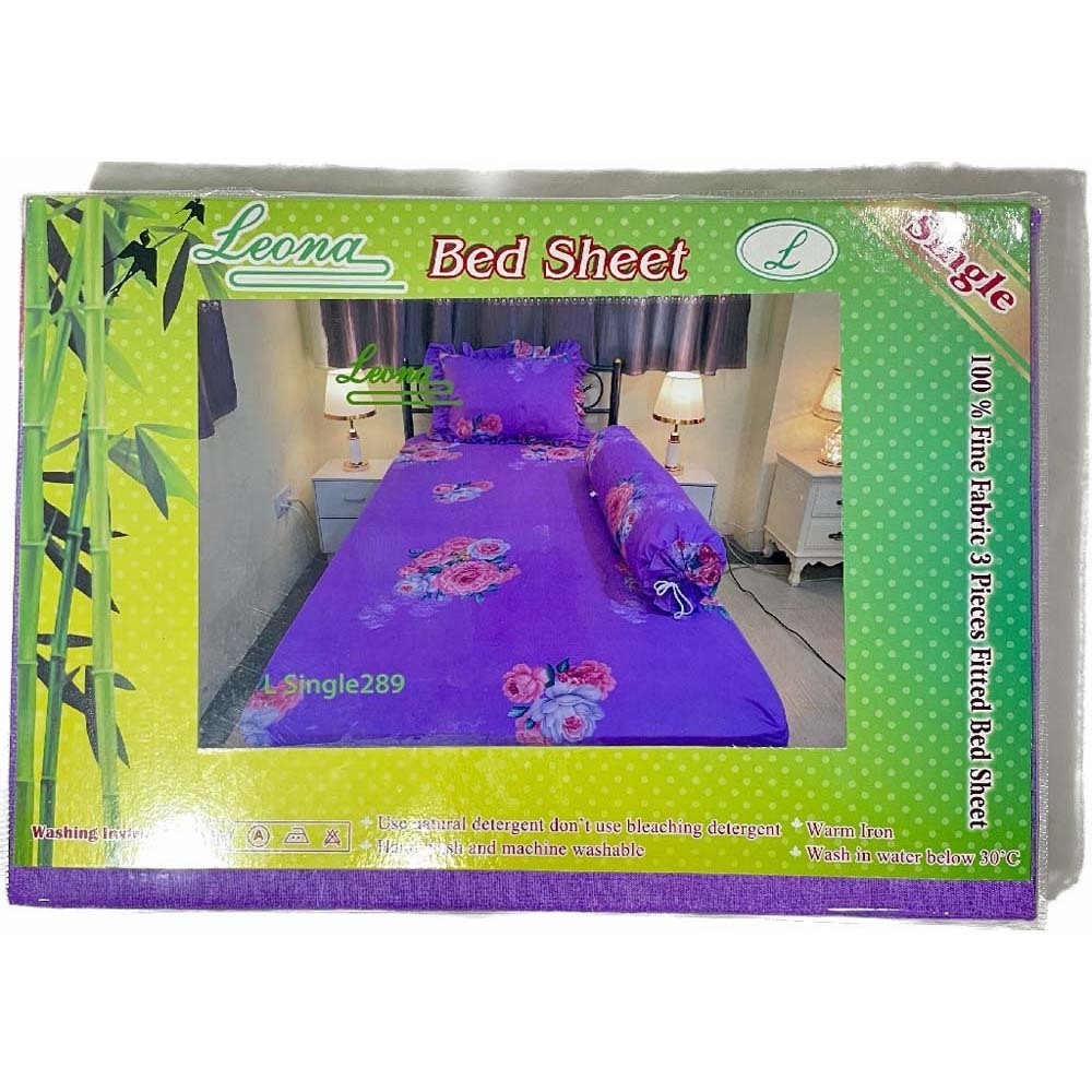 Leona Single Bedsheet BS07 (L Single-289)