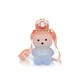 Bear Drinking Bottle With Strap Straw (Random)