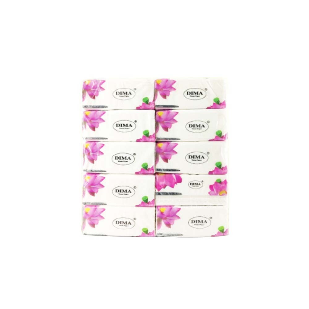 Dima Tissue Napkin 130 x 180MM 10PCS x 1 Pack