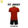 Olympic Fit Jersey FTA-2612-Red XL