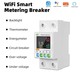 TUYA Energy Meter Kwh Metering Circuit Breaker Remote Control SMT0001033S