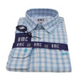 BMC Men Slimfit Shirt Long Sleeve 1320077 Blue Large
