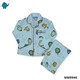 Max & Mia Kid Unisex Cotton Puff Long Sleeve Pajamas Set MM9946 Light Green L (7/8yrs)