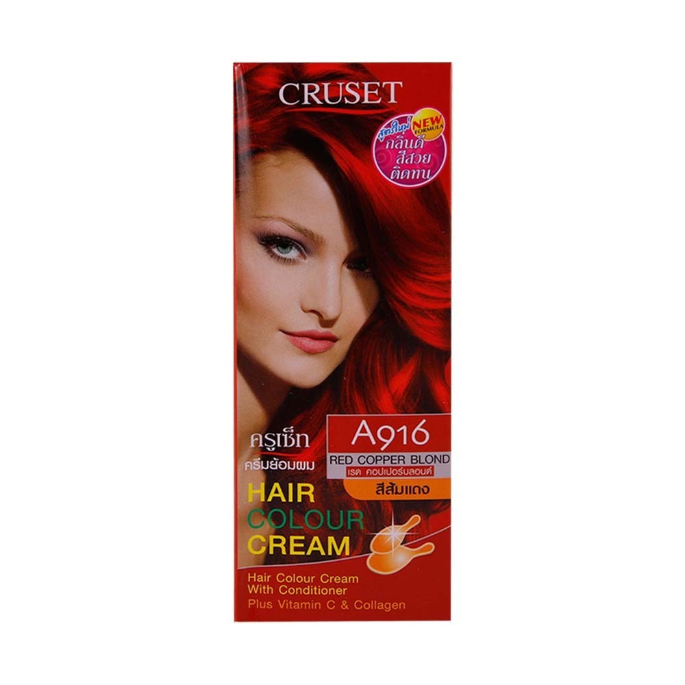 Cruset Hair Colour Cream With Conditioner 60ML A916