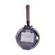 Steel Sauce Pan With Wooden Handle 18cm