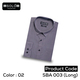 SOLO COLLLECTION SBA 003 (Long) Slim Fit Shirt Medium 02