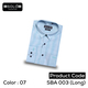SOLO COLLLECTION SBA 003 (Long) Slim Fit Shirt Extra Large 07