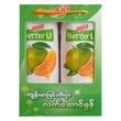 Asia Betteru 100%Fruit Juice Orange 1L x 2PCS