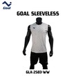 Olympic Goal Sleeveless Jersey GLA-2503-WW White Medium