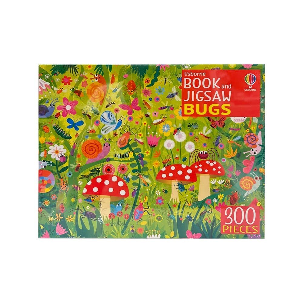 Book & Jigsaw Bugs 300 Pieces