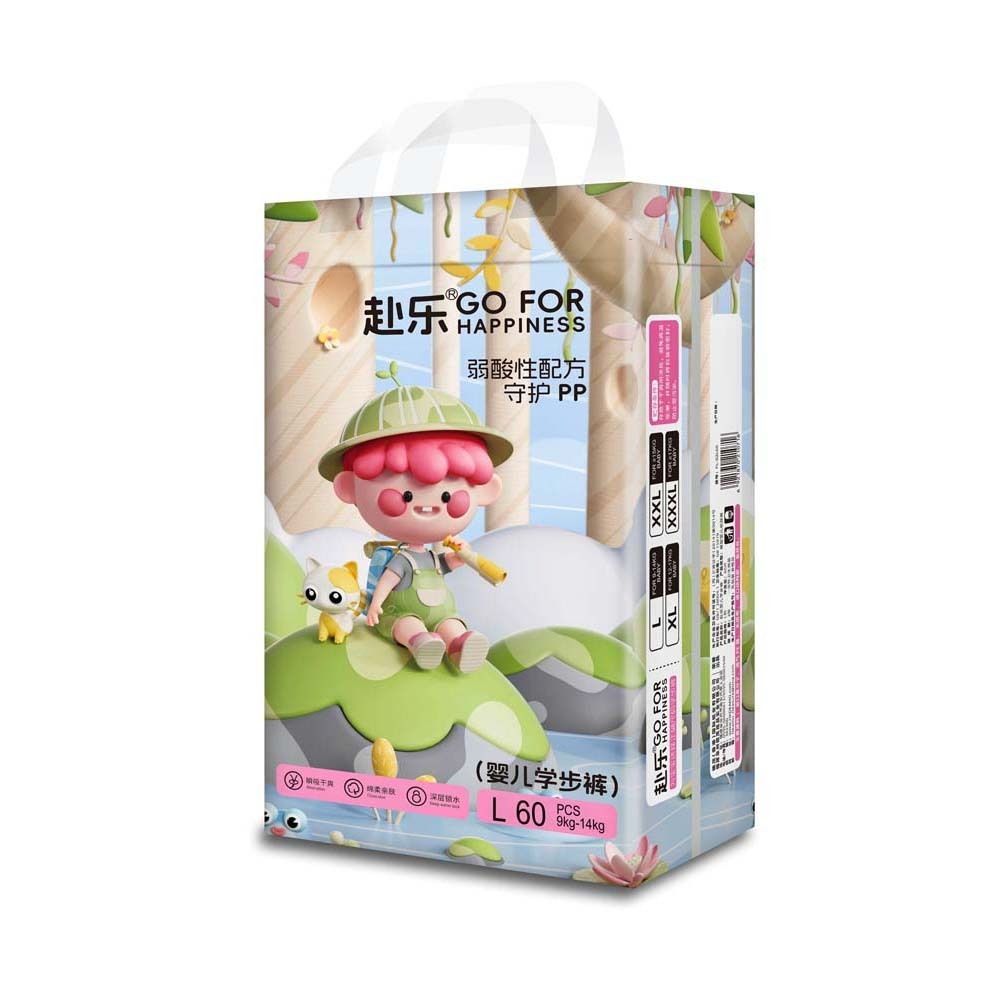 Go For Happiness Diaper Pant 60PCS (Large)