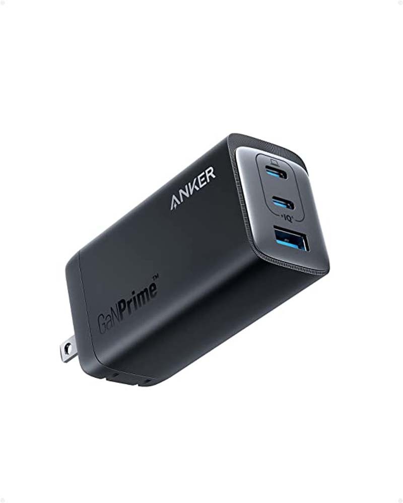 Anker 737 USB-C 120W GaN Prime PPS 3-Port Foldable Wall Charger
