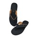Sin Pauk Men Leather Slipper B-36 (No-44)