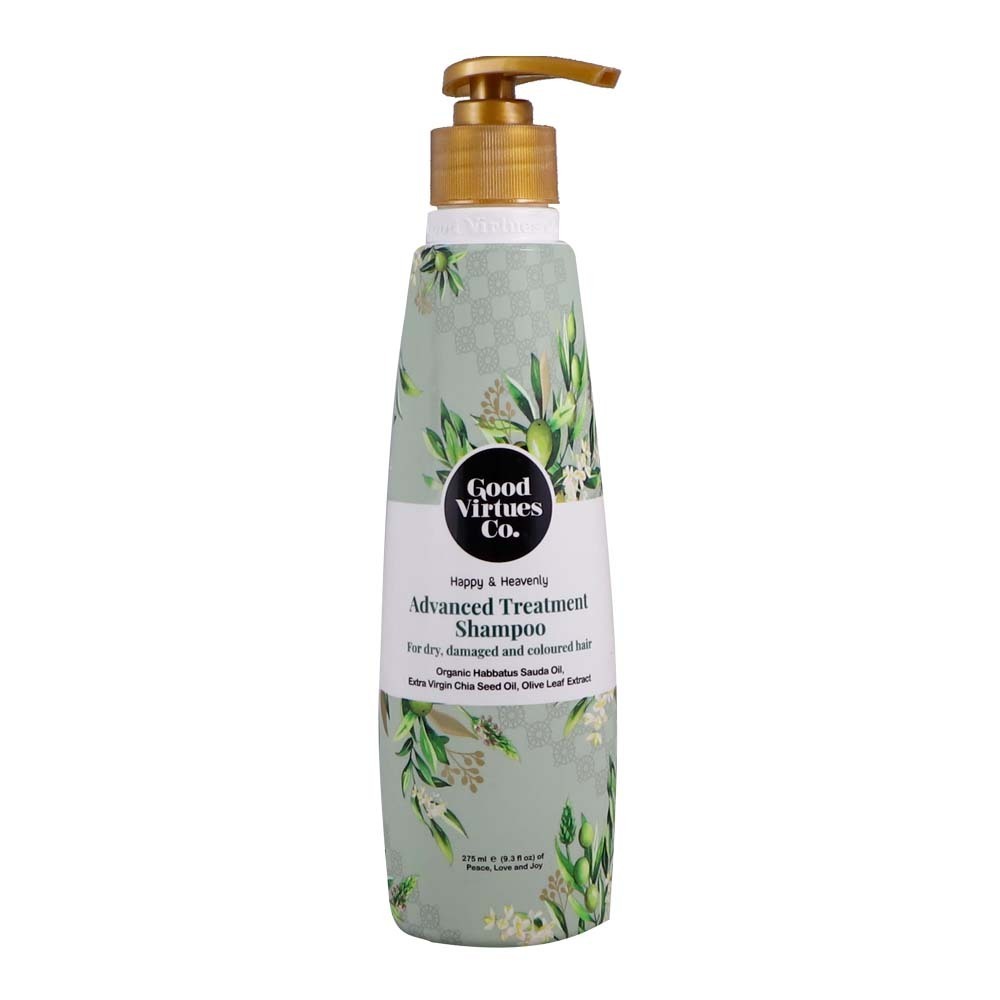 Good Virtues Co Advanced Hair Treatment Shampoo 275ML (Happy & Heavenly)