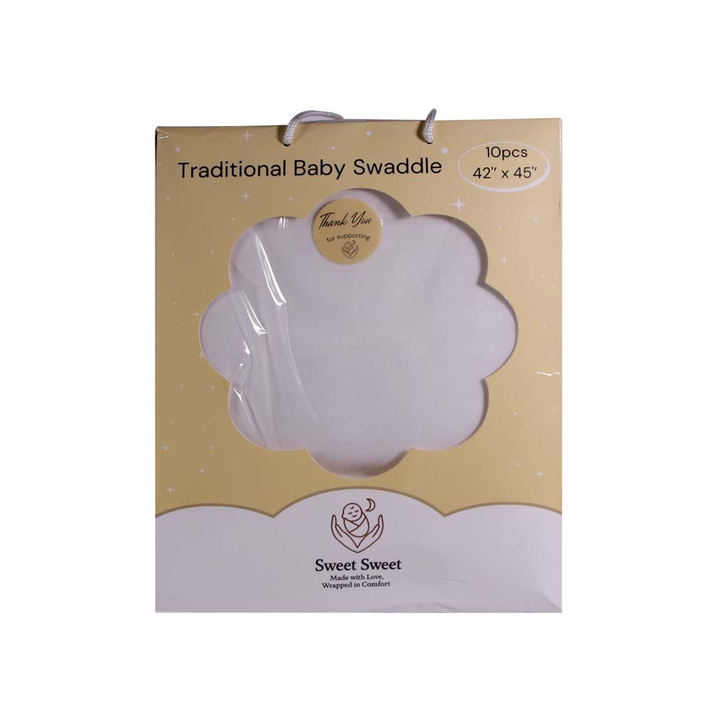 Sweet Sweet Baby Swaddle Cozy 42 x 45in 10PCS