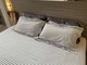 S&J Double Bed Sheet White Grey Tiny Stripe  SJ-01-43