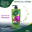 Follow Me Green Tea Anti-Hair Fall Shampoo 650ML (Grape Seed Extract)