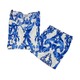 Bambi Womenwear BKK Spun Kanote Oneset D-2 S/L Blue AA0061 Medium