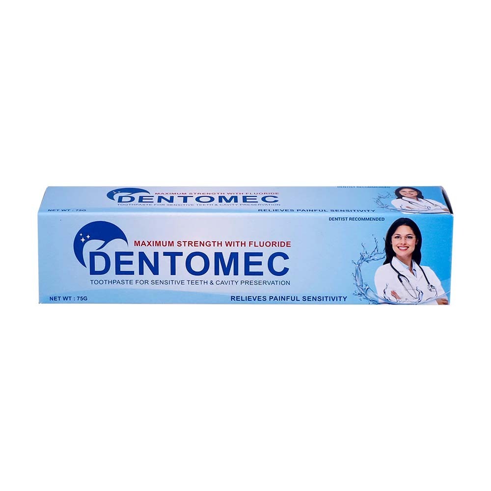 Dentomec Toothpaste For Sensitive Teeth & Cavity 75G