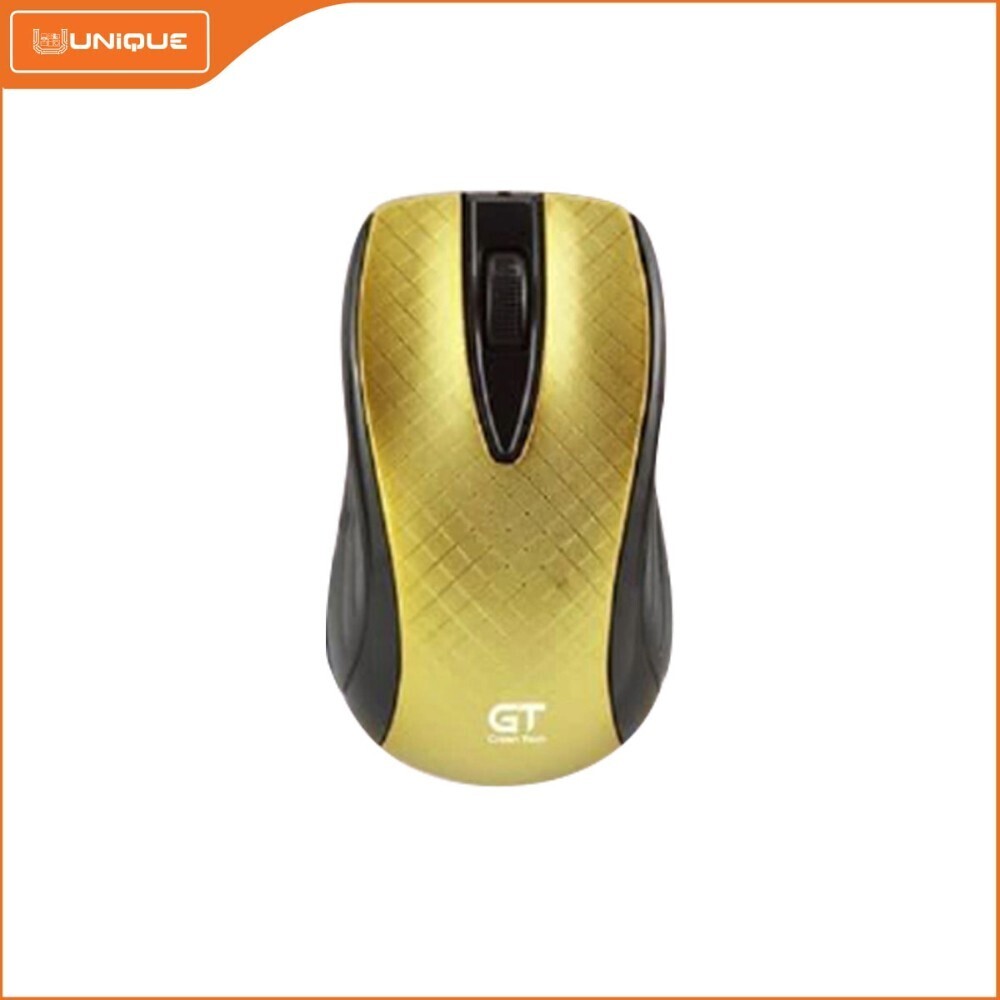 Green Tech GTM-O1 USB Mouse (Gold) (082577)