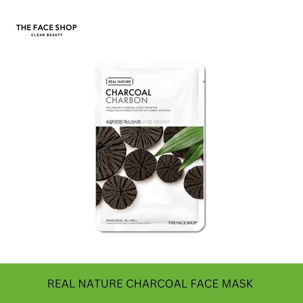 Thefaceshop Real Nature Charcoal Face Mask 8806182593833