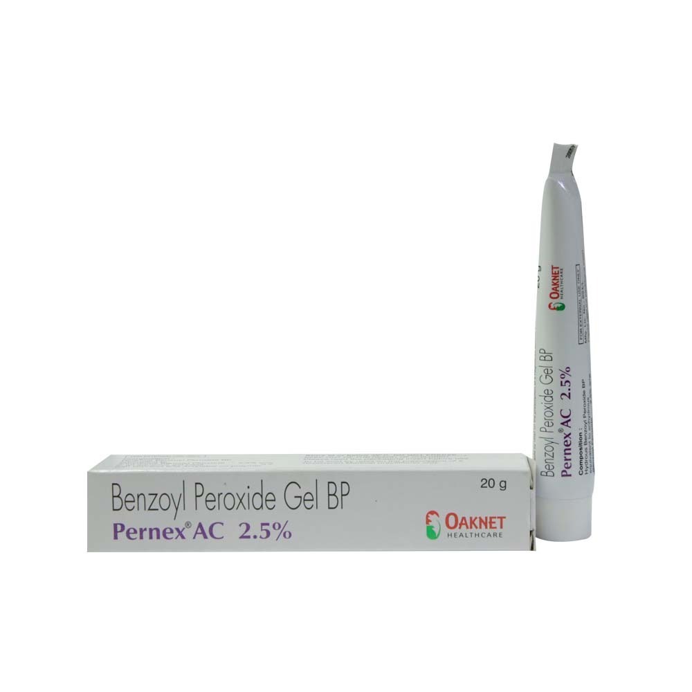 Pernex Ac 2.5% Benzoyl Peroxide Gel BP 20G