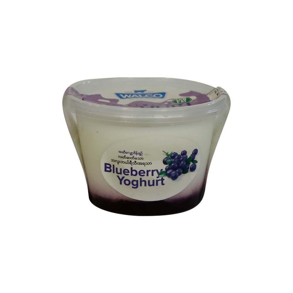 Walco Low Fat Yoghurt Fresh Blueberry Puree 100G