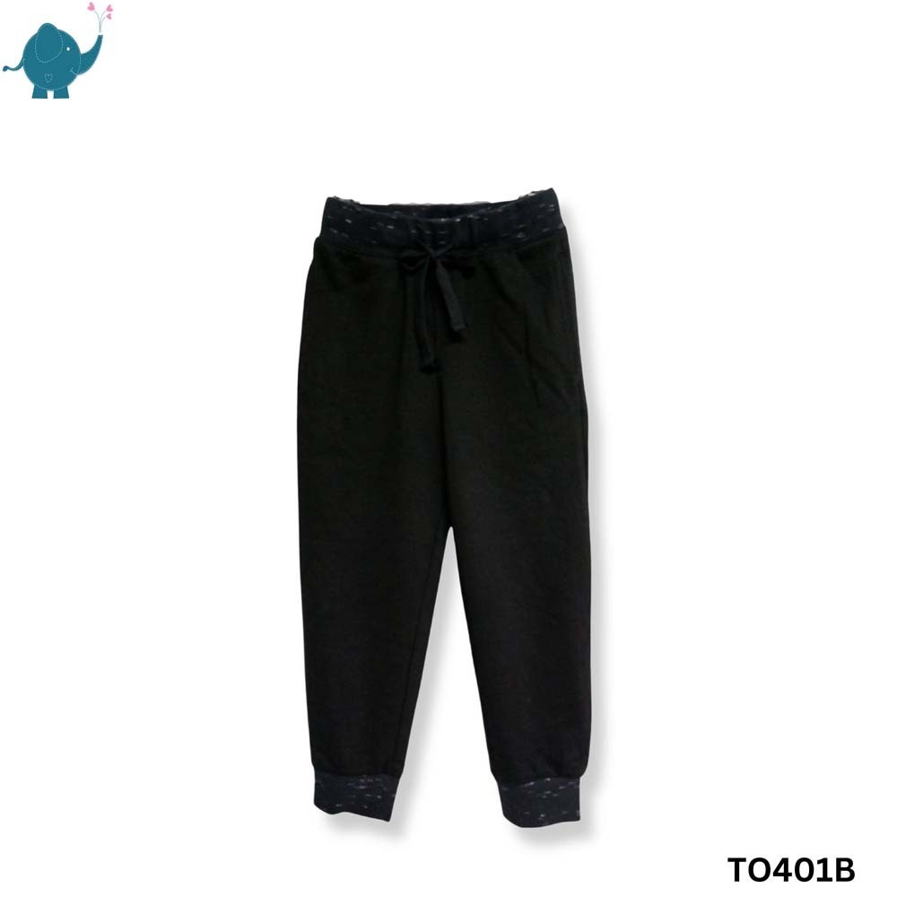Max & Mia Boy Sweat Pant TO401B Black Small