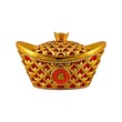 Fg Cny Candy Case (Gold Stone)