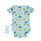 Tiny Cozy Airy Cotton Body Suite (Short Sleeve) TC20212M Ocean