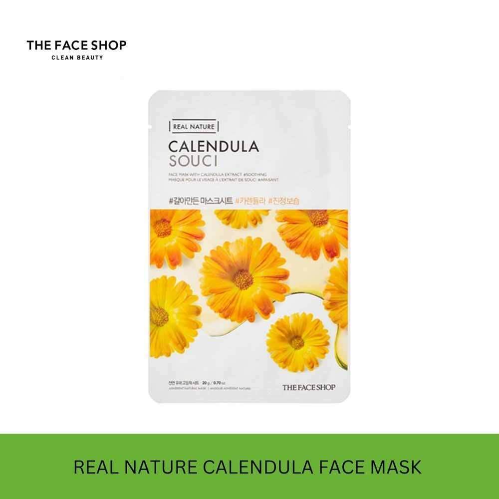 Thefaceshop Official Real Nature Mask Sheet Calendula 8806182590146