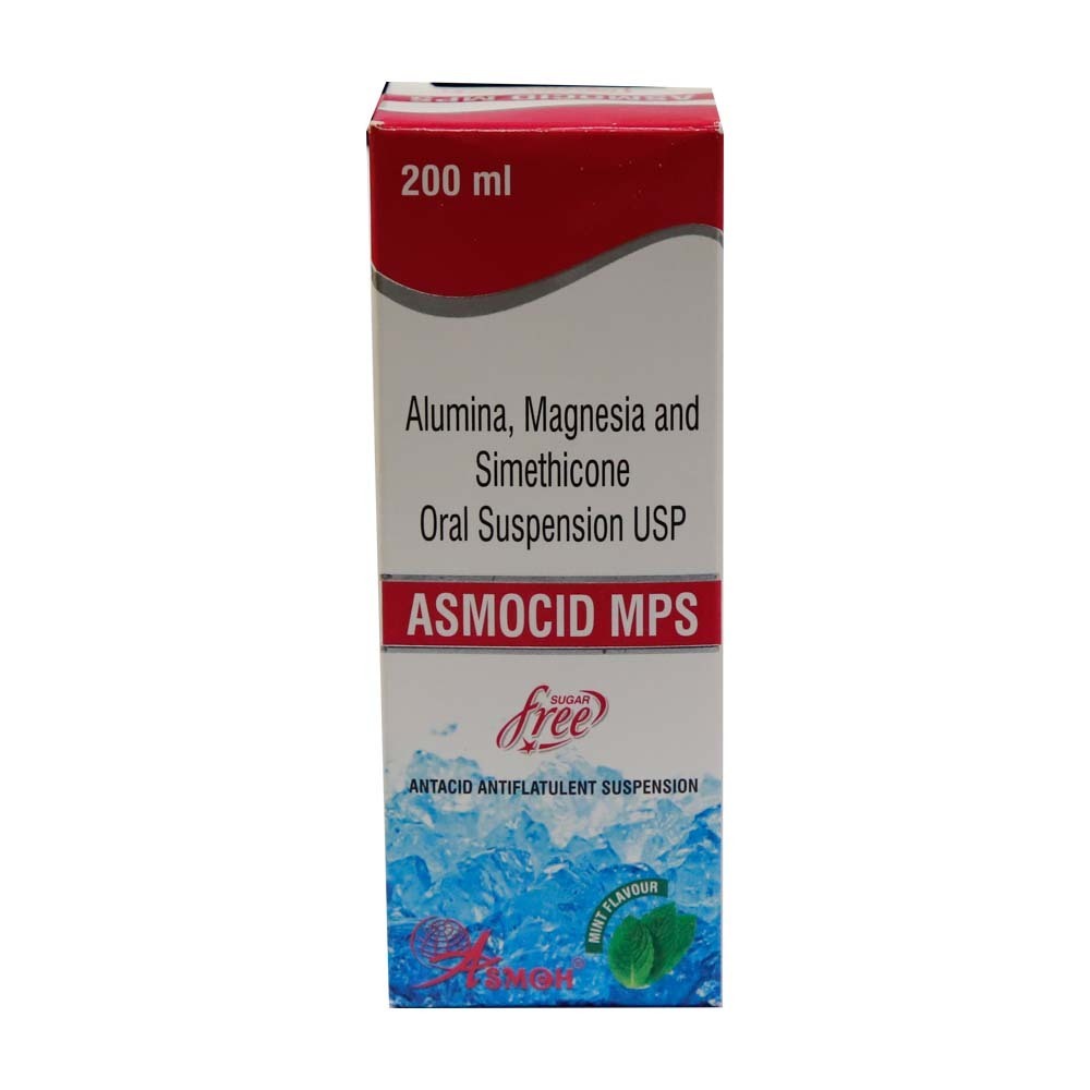 Asmocid Mps Alumina & Magnesia & Simethicone 200ML