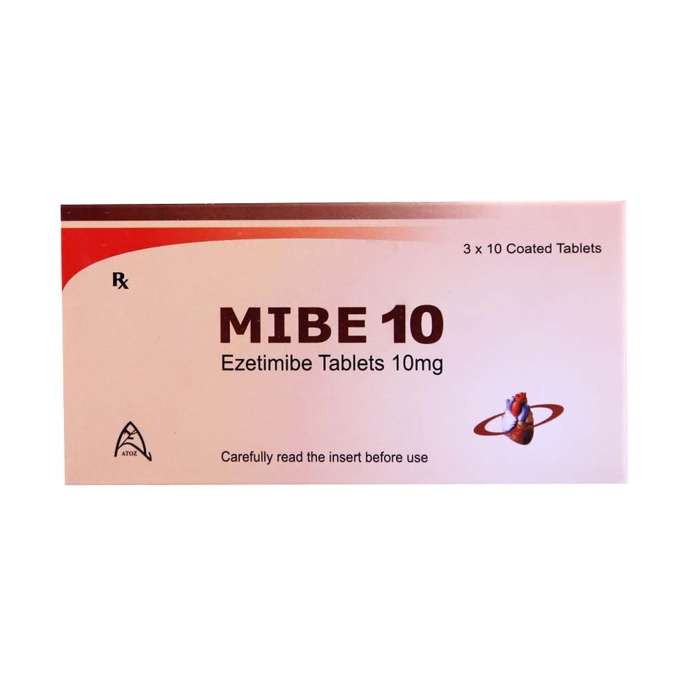 Mibe 10 Ezetimibe 10PCSx3