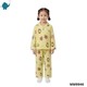 Max & Mia Kid Unisex Cotton Puff Long Sleeve Pajamas Set MM9946 Light Yellow L (7/8yrs)