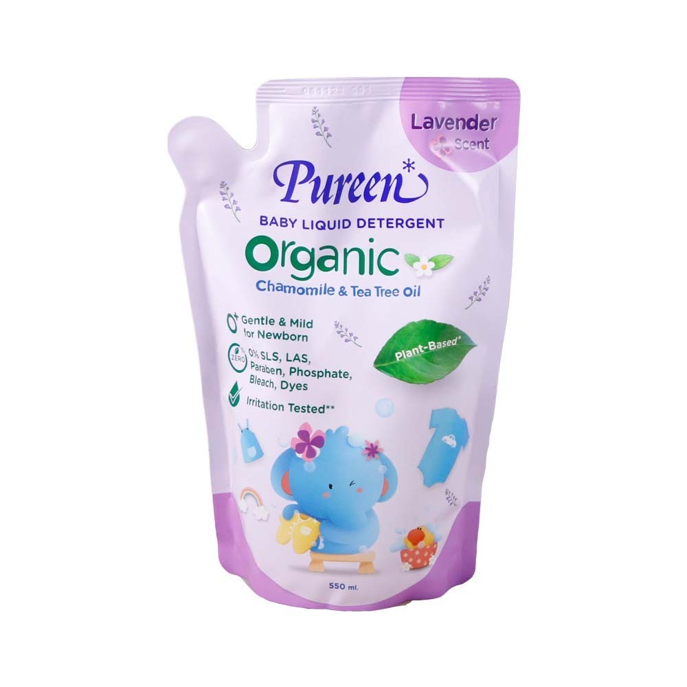 Pureen Liquid Detergent Lavender 550ML (Refill)
