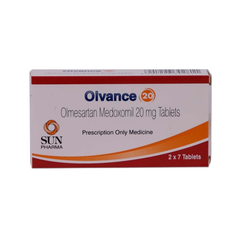 Olvance 20 Olmesartan Medoxomil 7PCS x 2