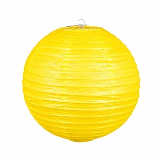 Uncle Gyi Uncle Gyi Round Paper Lantern (Plain) 30cm Purple
