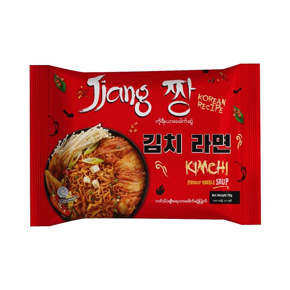 Jjang Instant Noodle Kimchi 70G