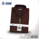 Oxford Shirt Short Sleeve 3XL (Wood Brown) SSM-O-P-S-030