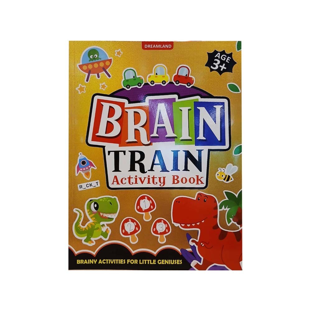 Brain Train Activity Book Age 3+