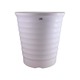 Plastic Flower Pot 32.8X21X36CM H-2 (White)