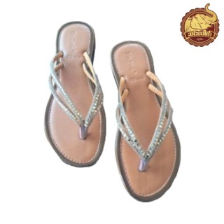 Sin Pauk Women Leather Slipper (Design-5,No-40) BGW-026